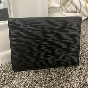 LV Epi leather card holder